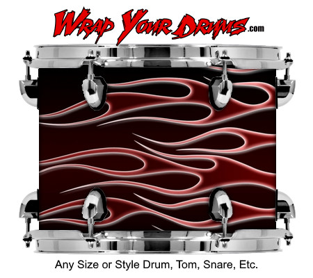 Buy Drum Wrap Hotrod Evil Right Drum Wrap