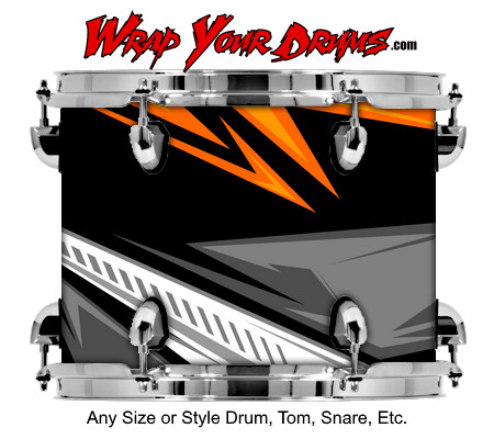 Buy Drum Wrap Hotrod Hood Drum Wrap