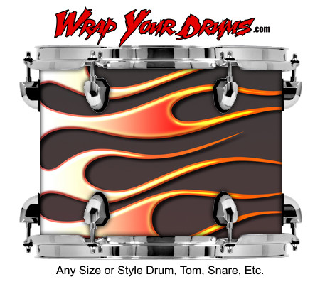 Buy Drum Wrap Hotrod Primer Left Drum Wrap