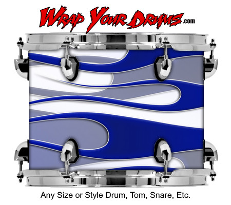Buy Drum Wrap Hotrod Sky Right Drum Wrap