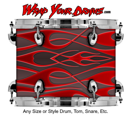 Buy Drum Wrap Hotrod Thick Left Drum Wrap