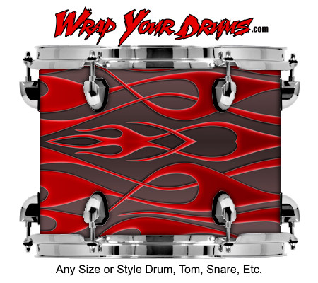 Buy Drum Wrap Hotrod Thick Right Drum Wrap