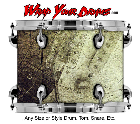 Buy Drum Wrap Industrial Strat Drum Wrap