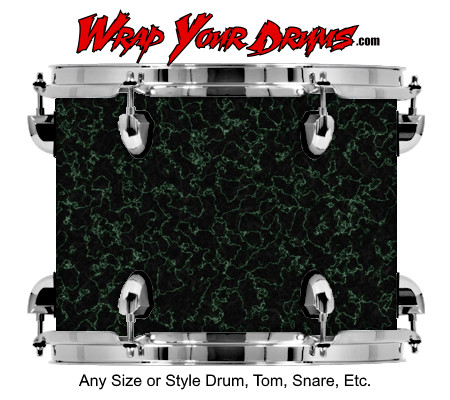 Buy Drum Wrap Marble Veins Drum Wrap