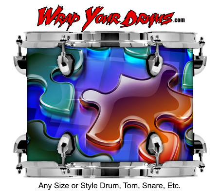 Buy Drum Wrap Autism Drum Wrap