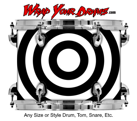 Buy Drum Wrap Bullseye Drum Wrap