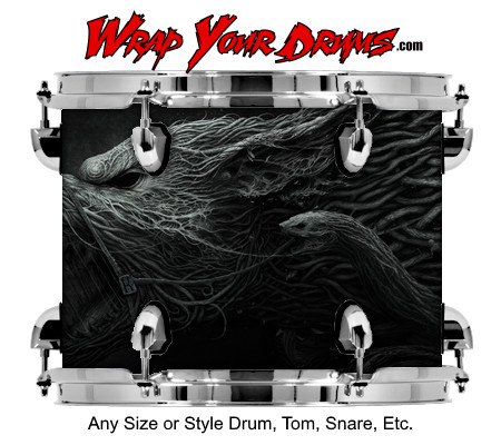 Buy Drum Wrap Shadowwolf Drum Wrap