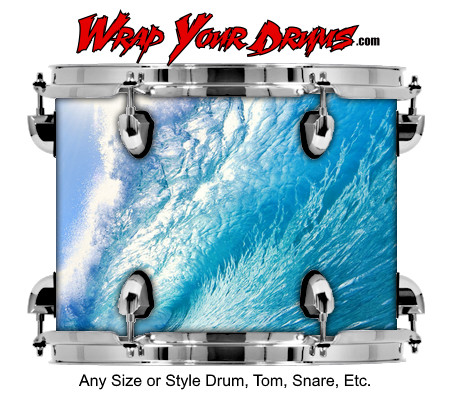 Buy Drum Wrap Wave Drum Wrap