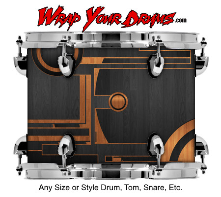 Buy Drum Wrap Metalshop Ornate Bio Drum Wrap