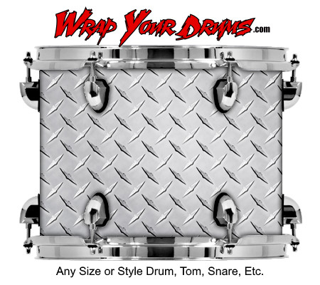 Buy Drum Wrap Metalshop Ornate Diamond Drum Wrap