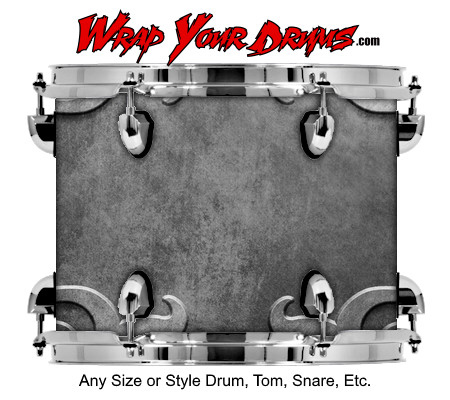 Buy Drum Wrap Metalshop Ornate Frame Drum Wrap