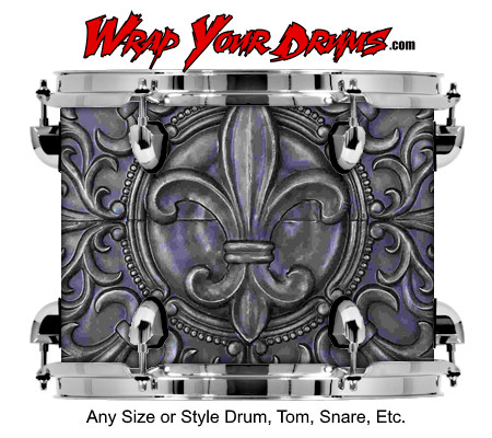 Buy Drum Wrap Metalshop Ornate Seal Drum Wrap