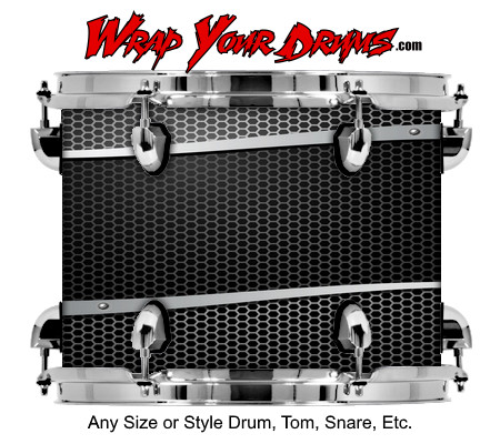 Buy Drum Wrap Metalshop Ornate Zip Drum Wrap