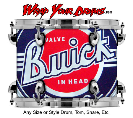Buy Drum Wrap Americana Buick Drum Wrap