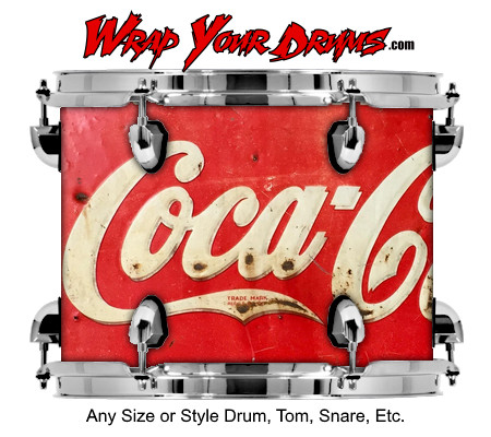 Buy Drum Wrap Americana Coca Drum Wrap