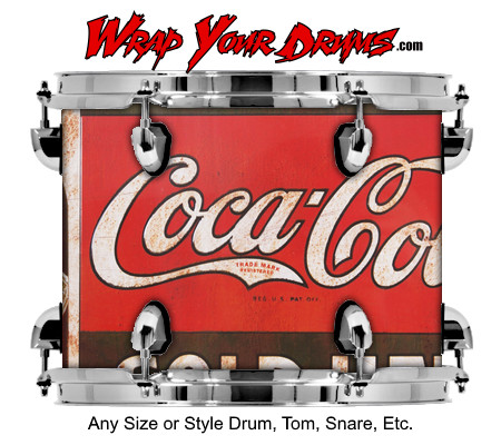 Buy Drum Wrap Americana Coke Drum Wrap