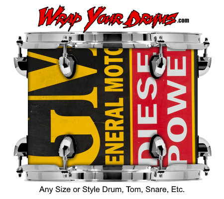 Buy Drum Wrap Americana Diesel Drum Wrap