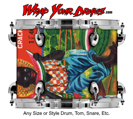 Buy Drum Wrap Americana Dixie Drum Wrap