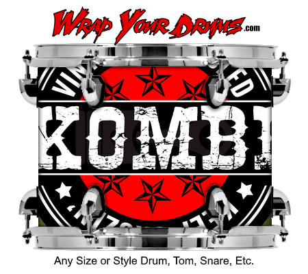 Buy Drum Wrap Americana Kombi Drum Wrap
