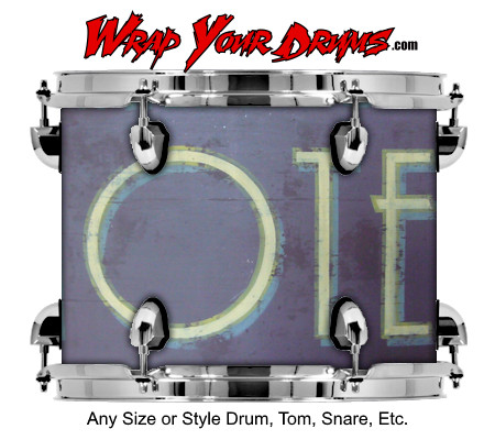 Buy Drum Wrap Americana Nowhere Drum Wrap