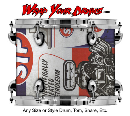 Buy Drum Wrap Americana Petroleum Drum Wrap