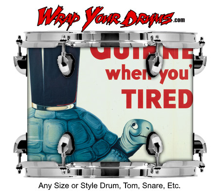 Buy Drum Wrap Americana Turtle Drum Wrap
