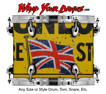 Buy Drum Wrap Americana Tyre Drum Wrap