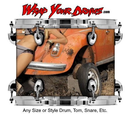 Buy Drum Wrap Country Girl Drum Wrap