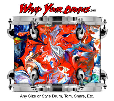 Buy Drum Wrap Paint1 Paper Drum Wrap