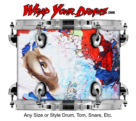 Buy Drum Wrap Paint2 Eye Drum Wrap