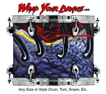 Buy Drum Wrap Paint2 Insect Drum Wrap