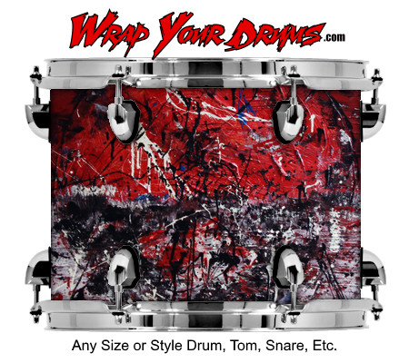 Buy Drum Wrap Paint2 Sun Drum Wrap