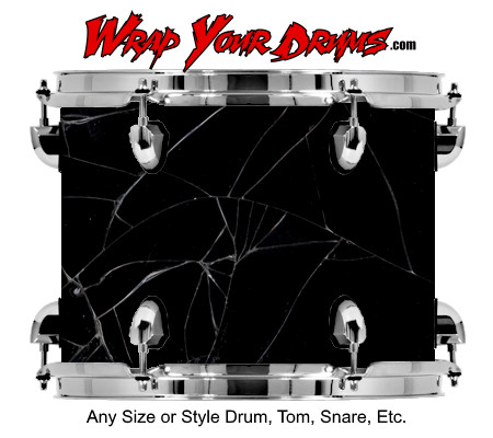 Buy Drum Wrap Psycho Crack Drum Wrap