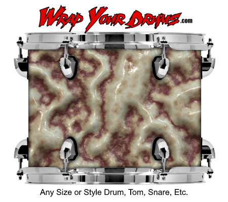 Buy Drum Wrap Psycho Flesh Drum Wrap
