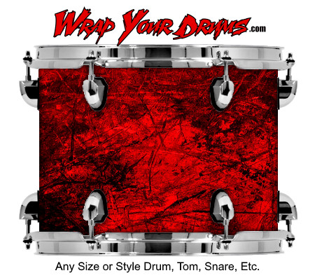 Buy Drum Wrap Psycho Nails Drum Wrap