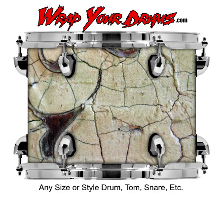 Buy Drum Wrap Relic Pattern Drum Wrap