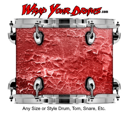 Buy Drum Wrap Relic Red Drum Wrap