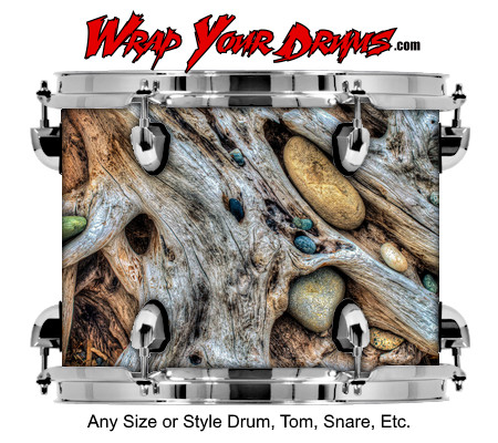 Buy Drum Wrap Rock Branch Drum Wrap