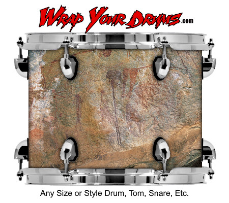 Buy Drum Wrap Rock Bump Drum Wrap