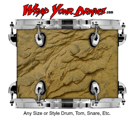 Buy Drum Wrap Rock Dusty Drum Wrap