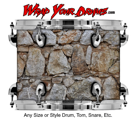 Buy Drum Wrap Rock Medieval Drum Wrap