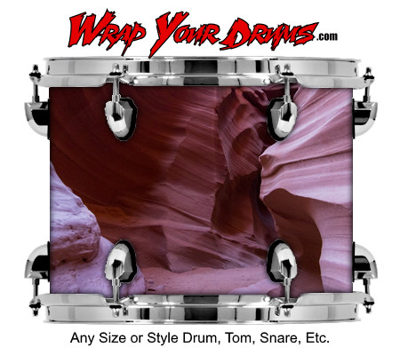 Buy Drum Wrap Rock Path Drum Wrap