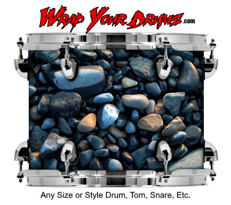 Buy Drum Wrap Rock Polished Drum Wrap
