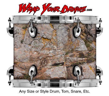 Buy Drum Wrap Rock Tall Drum Wrap