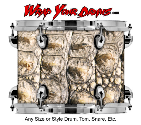 Buy Drum Wrap Skinshop Alligator Thick Drum Wrap