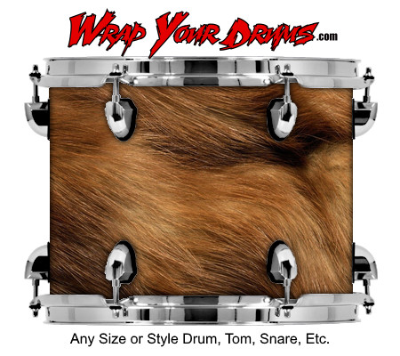 Buy Drum Wrap Skinshop Fur Coat Drum Wrap