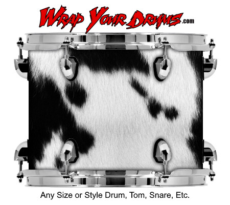 Buy Drum Wrap Skinshop Fur Cow Drum Wrap