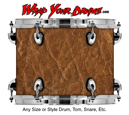 Buy Drum Wrap Skinshop Leather Rough Drum Wrap