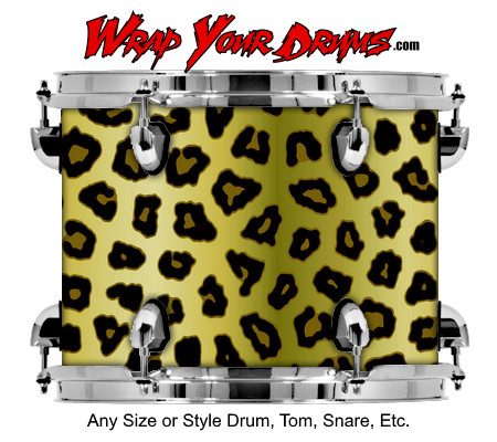 Buy Drum Wrap Skinshop Painted Dots Drum Wrap