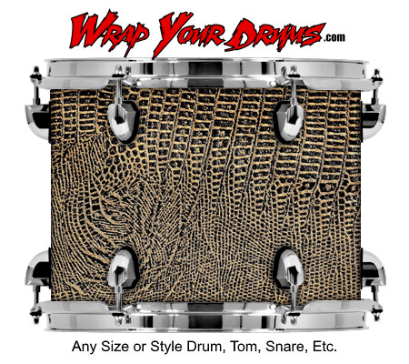 Buy Drum Wrap Skinshop Reptile Armour Drum Wrap